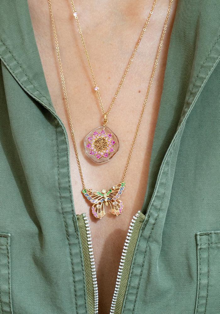 Collier Papillon Or Jaune 18k - Alexandra Rosier