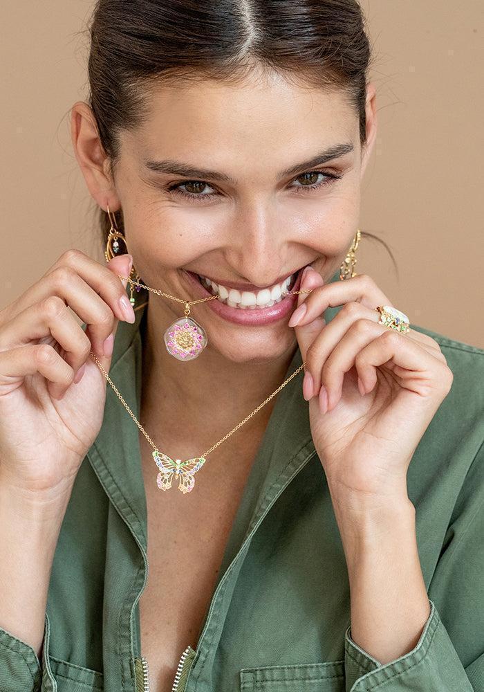 Collier Papillon Or Jaune 18k - Alexandra Rosier