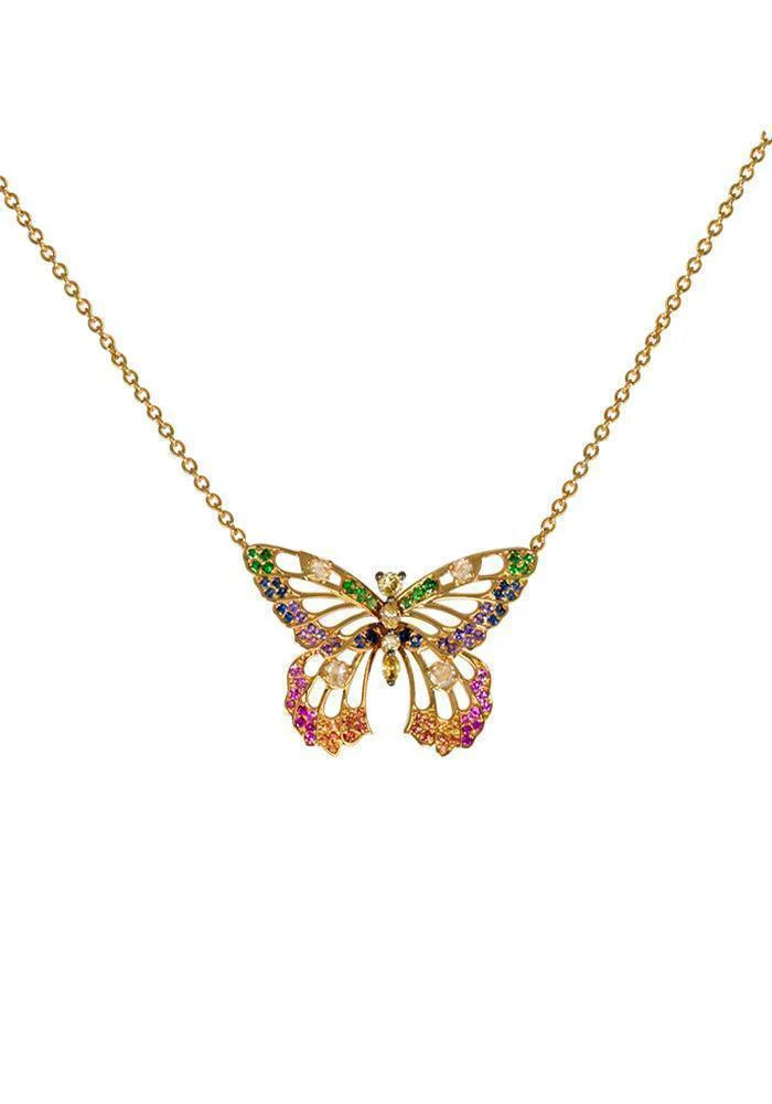 Collier Papillon Or Jaune 18k - Alexandra Rosier