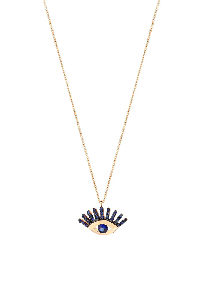 Collie Maxi Evil Eye Saphir - Kismet By Milka