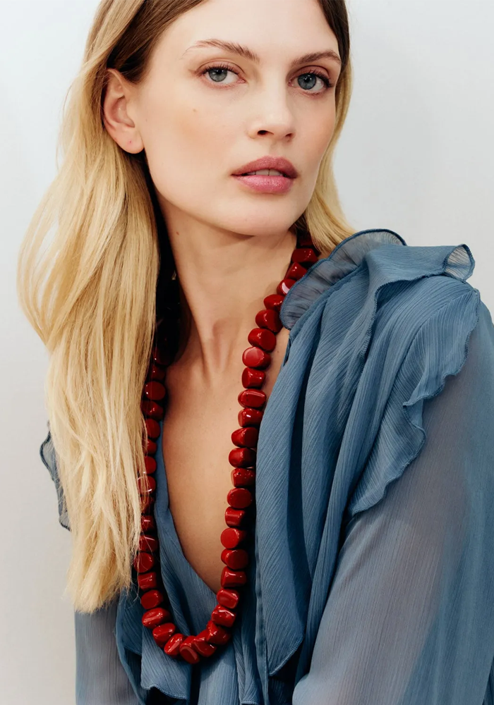 Collier Coral Long - Vanessa Baroni