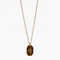 Inside Tiger Eye Chain Necklace