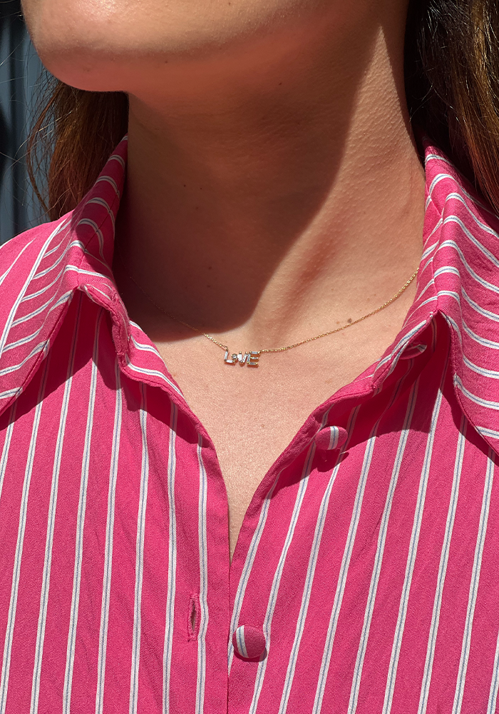Collier Love Diamants - Little Ones Paris