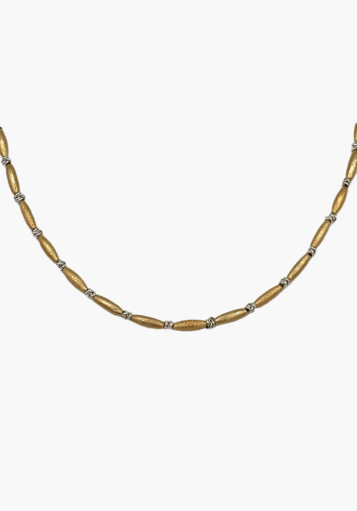 Chocker Tory Plaqué Or Et Argent - Hanka Ïn