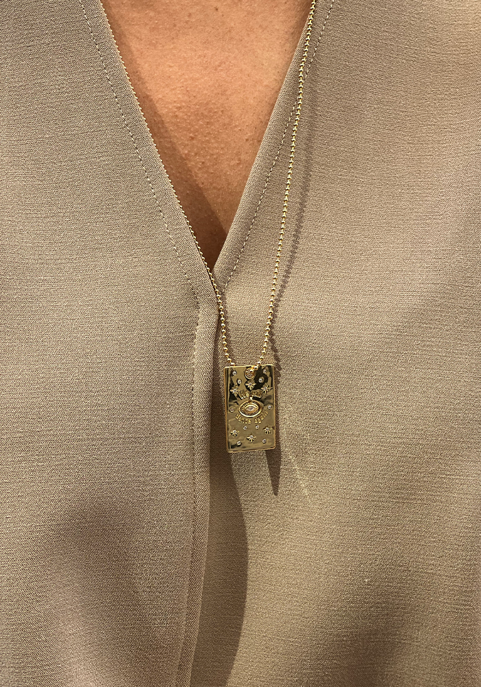 Collar Yael bañado en oro