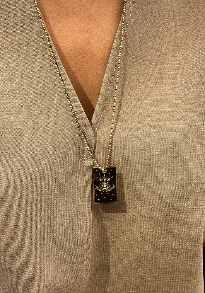 Collar Yael bañado en oro