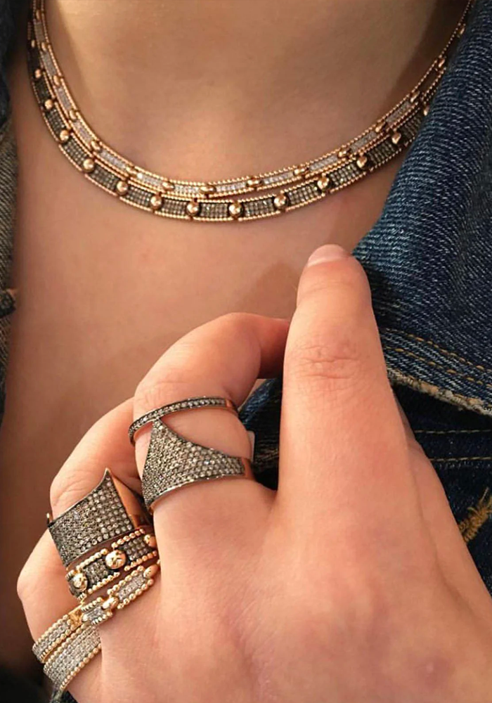 Collier Skinny Beads - Kismet By Milka