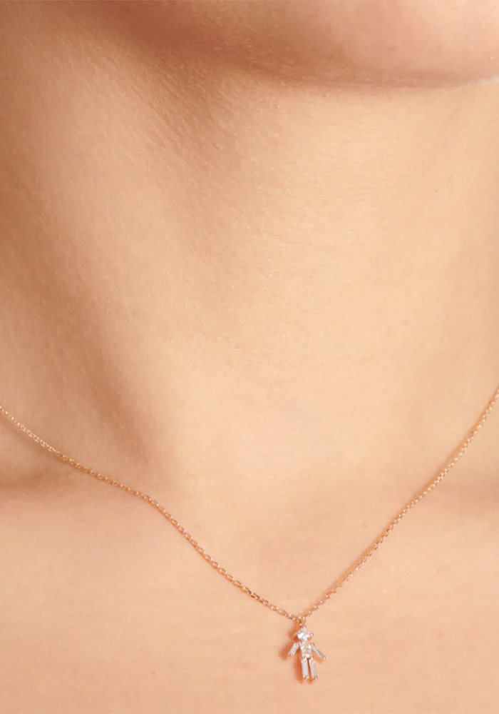 Collier Big Garçon Diamants - Little Ones Paris