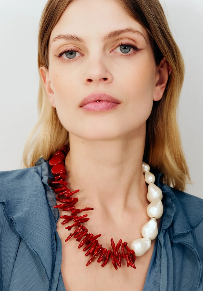 Collier Coral Pearl - Vanessa Baroni