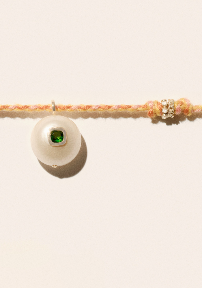 Collier Eddie Diopside - Pascale Monvoisin