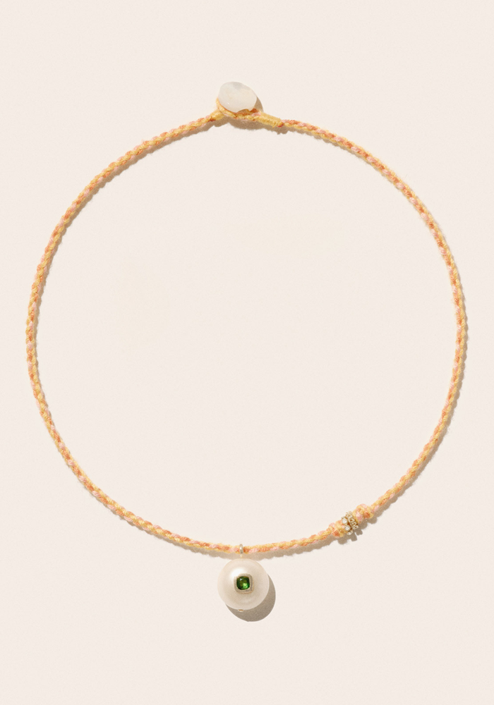 Collier Eddie Diopside - Pascale Monvoisin