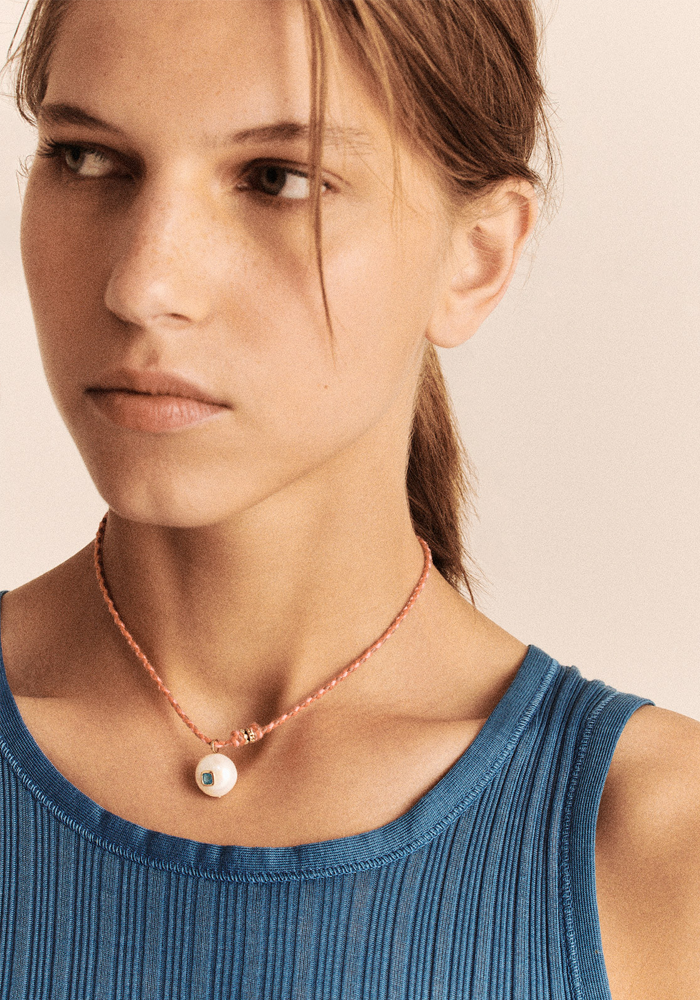 Collier Eddie Topaze - Pascale Monvoisin