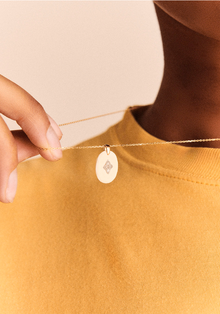 Collier Gina Blanc - Pascale Monvoisin