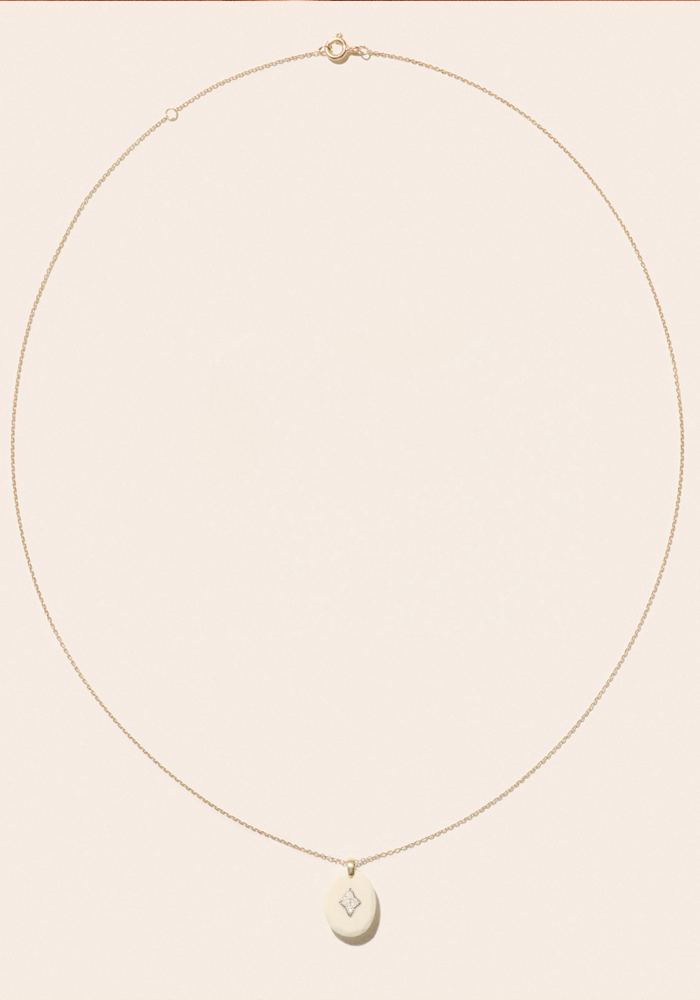 Collier Gina Blanc - Pascale Monvoisin