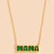 Collier Mama Onyx Vert