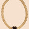 Ranee Textured Onyx Necklace
