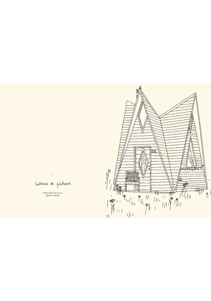 Carnet De Coloriage Cabanes - Maison D'Édition