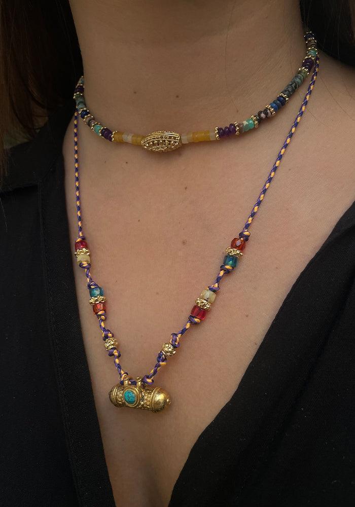 Collier Isana Multicolore - Maison Baïka