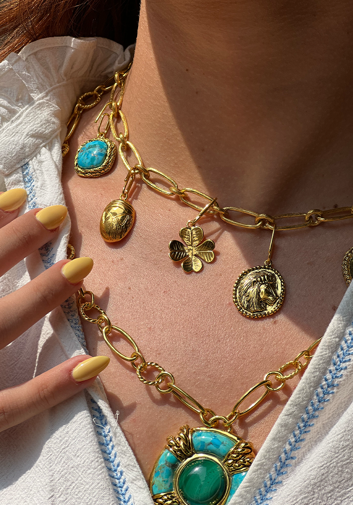 Pendentif Zodiaque Lion - Aurélie Bidermann