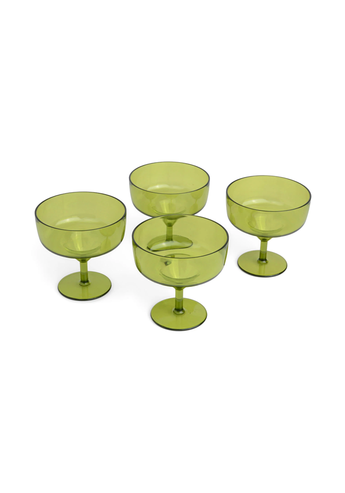 Set De 4 Coupes The Rue Margarita Olive