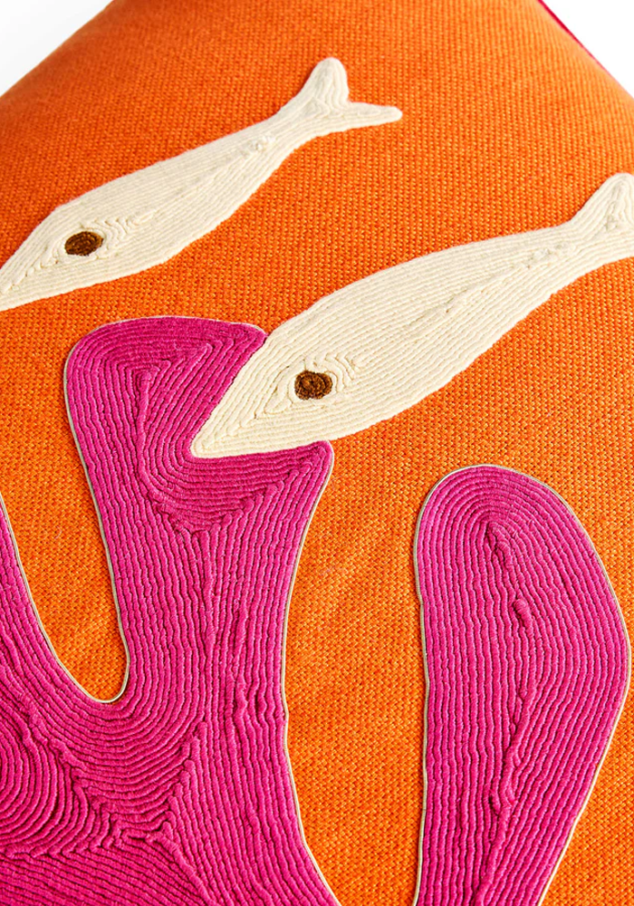Coussin Playa Corail - Jonathan Adler