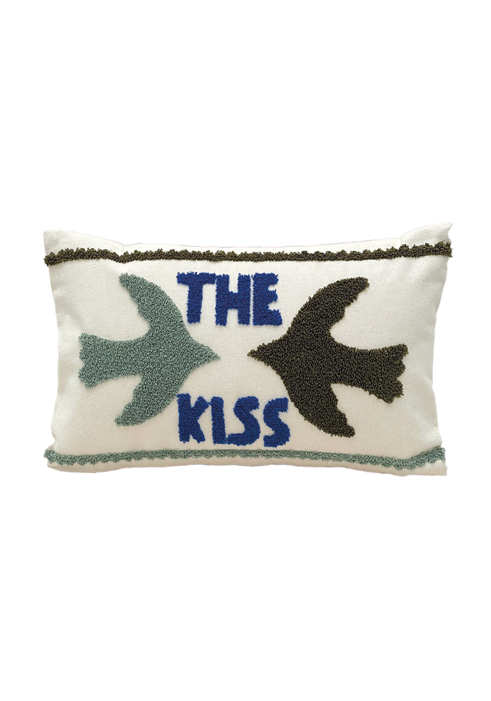 Coussin Influence The Kiss Kaki - Blush Sélection