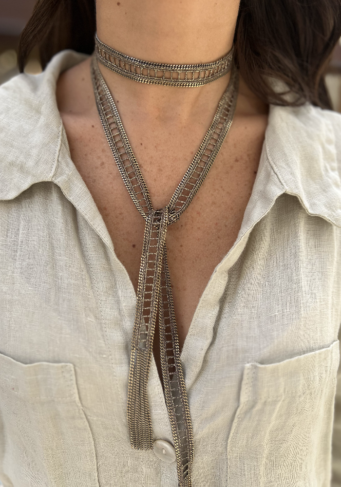 Collier 1d002 Cravate - Marie-Laure Chamorel