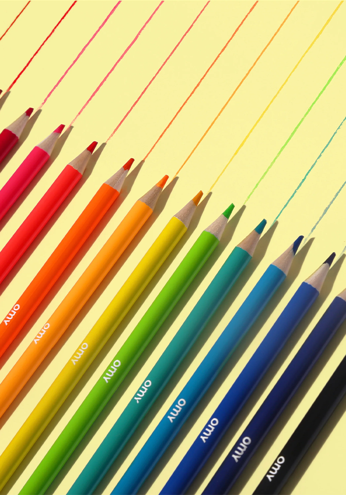Boite De 16 Crayons Pop - OMY