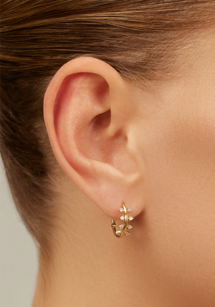 Créole Jolie Diamants Champagne - Kismet By Milka