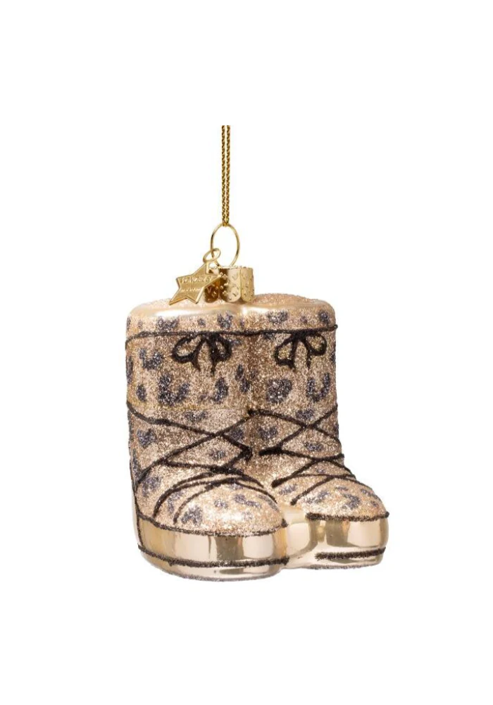 Décoration À Suspendre Snow Boots Panthère - Sélectionné par Blush