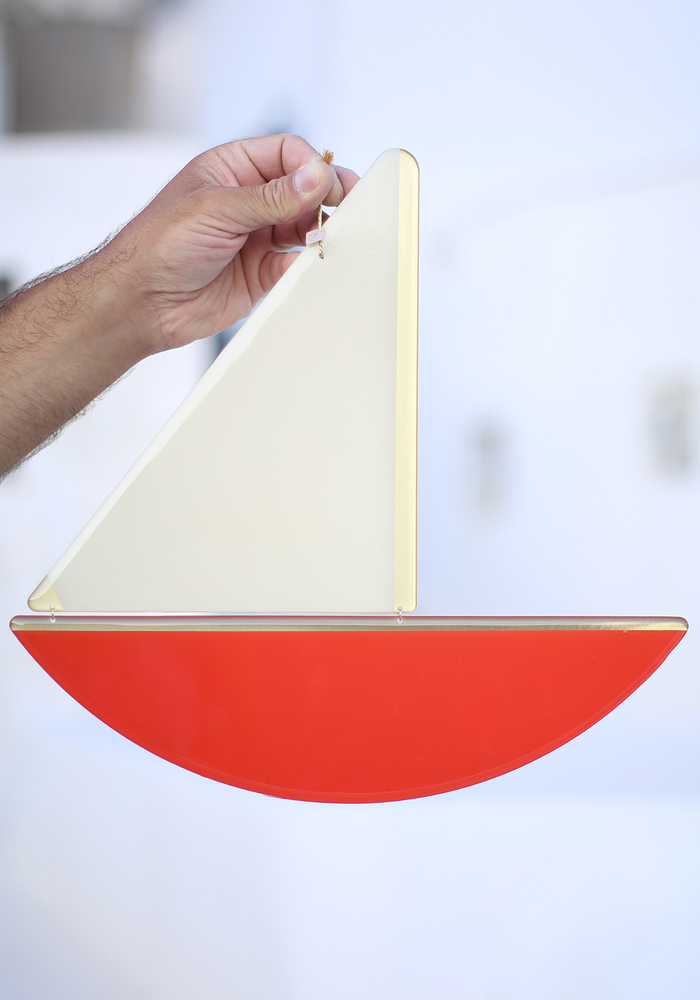 Décoration Bateau XXL Corail - Blush Sélection