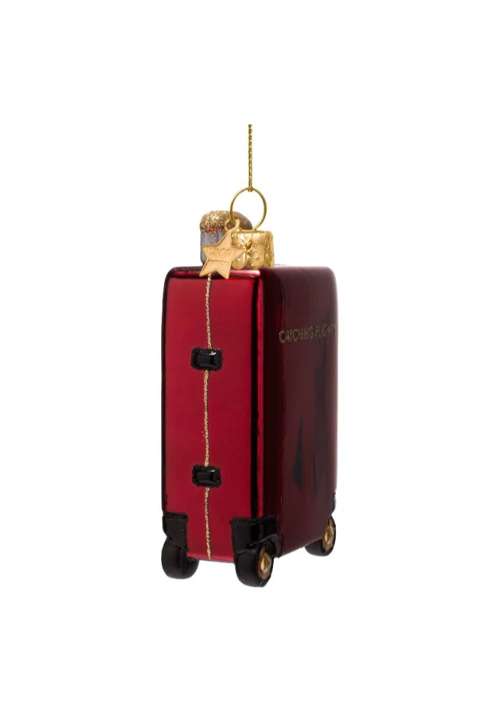 Décoration À Suspendre Valise Bordeaux - Sélectionné par Blush