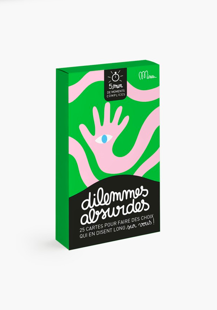 Tarjetas de 5 minutos de momentos cómplices: dilemas absurdos