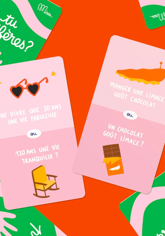 Tarjetas de 5 minutos de momentos cómplices: dilemas absurdos