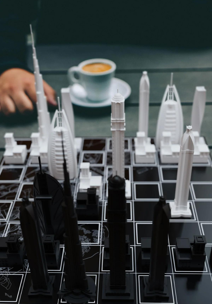 Jeux D'échec Édition Dubai - Skyline Chess