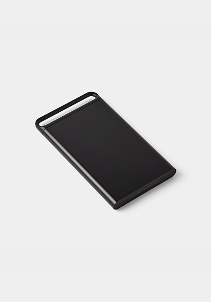 Étui Cartes De Visite Nomaday Noir - Lexon