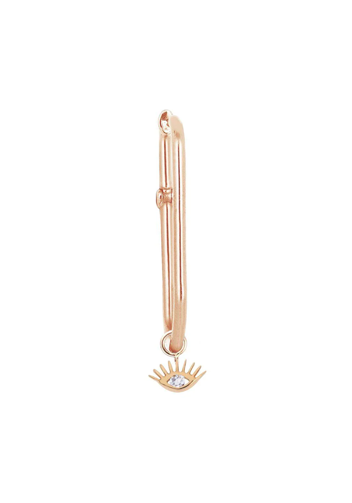 Boucle D'Oreille Evil Eye Hook - Kismet By Milka