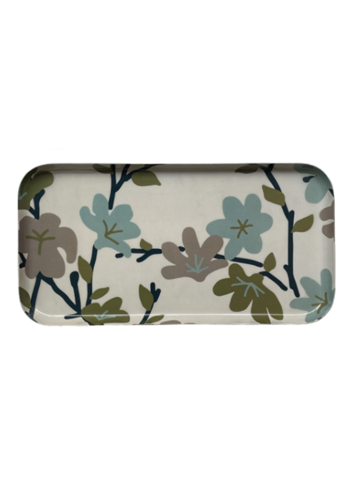 Plateau Rectangle Feuille