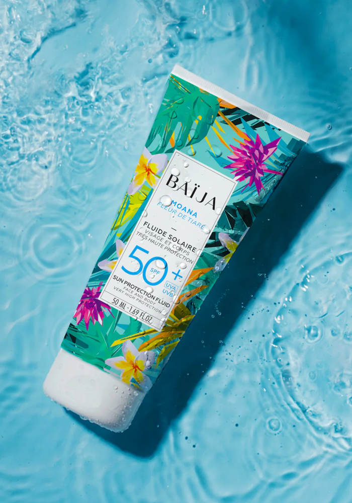 Fluide Solaire SPF50+ 50ml - Baïja