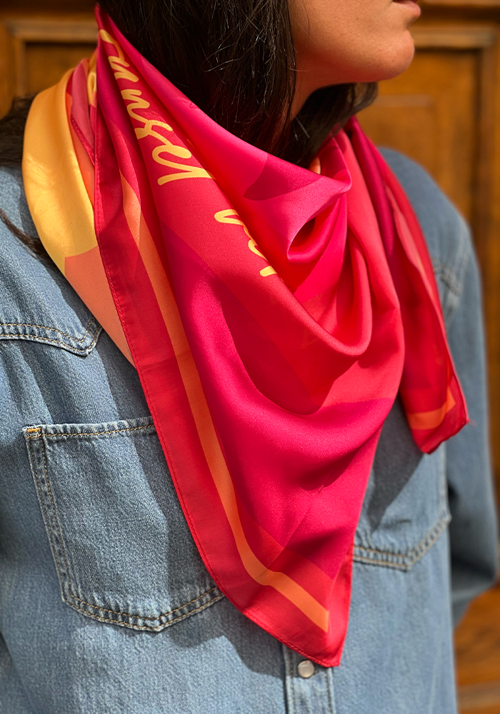 Foulard Jaipur Sunset - Édition Limitée - Pré-commande