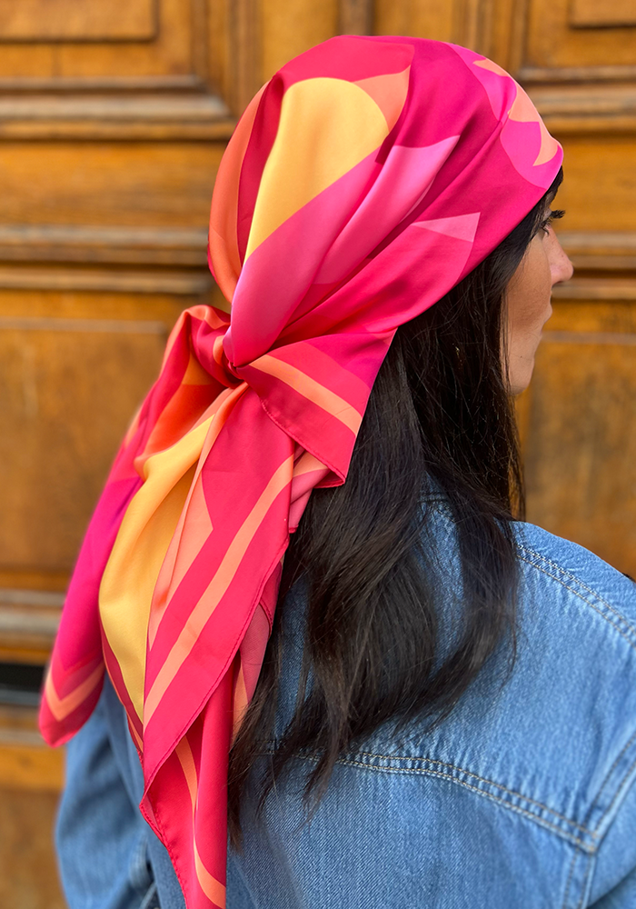 Foulard Jaipur Sunset - Édition Limitée - Pré-commande