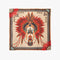 Foulard Nouveau Western Beige Medium