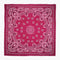 Foulard Paisley Bordeaux Big
