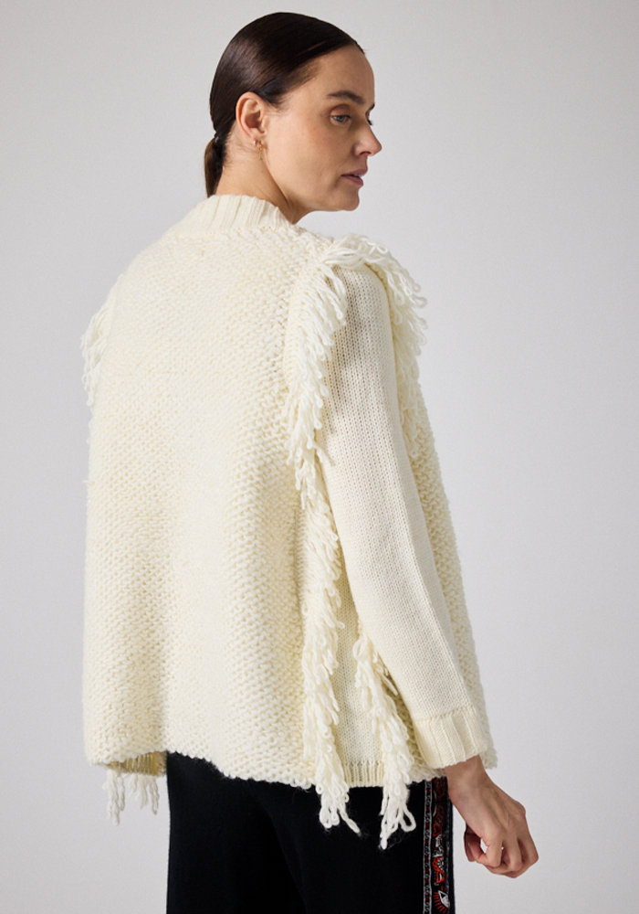 Cardigan Adrien Écru - Notshy
