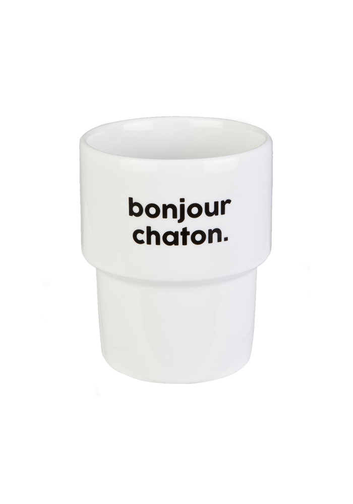 Gobelet Bonjour Chaton - Félicie Aussi