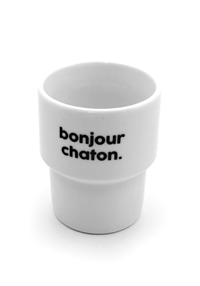 Gobelet Bonjour Chaton - Félicie Aussi