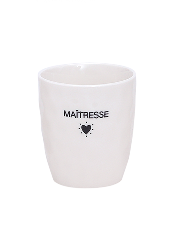 Gobelet Message Maîtresse - Blush Sélection
