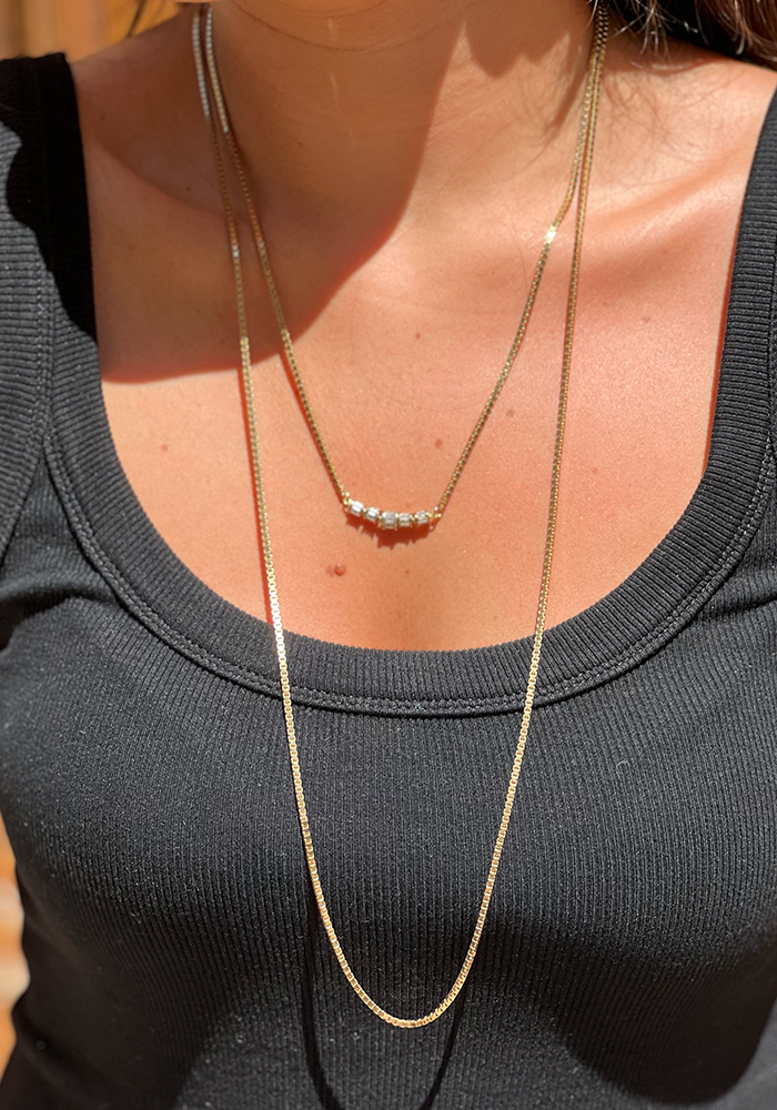 Sautoir Empire Dorée - Hanka Ïn