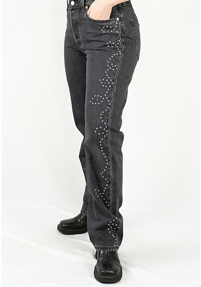 Jean 501 90's Bejeweled Noir L30 - Levi's