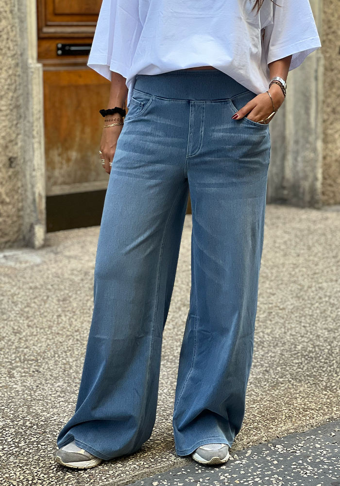 Jean Caro Blue Gray - Blush Sélection Vêtement